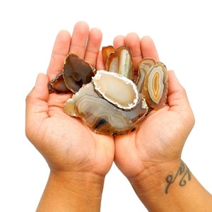 Agate Slices #00 - Natural Pendant Crystals and Minerals