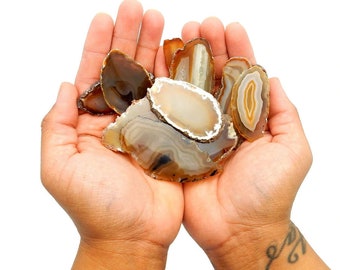 Agate Slices #00 - Natural Pendant Size(AGBS)