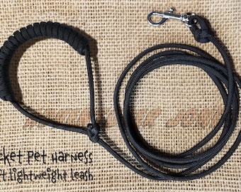 Pocket Pet Leash - 5-6ft, resizable