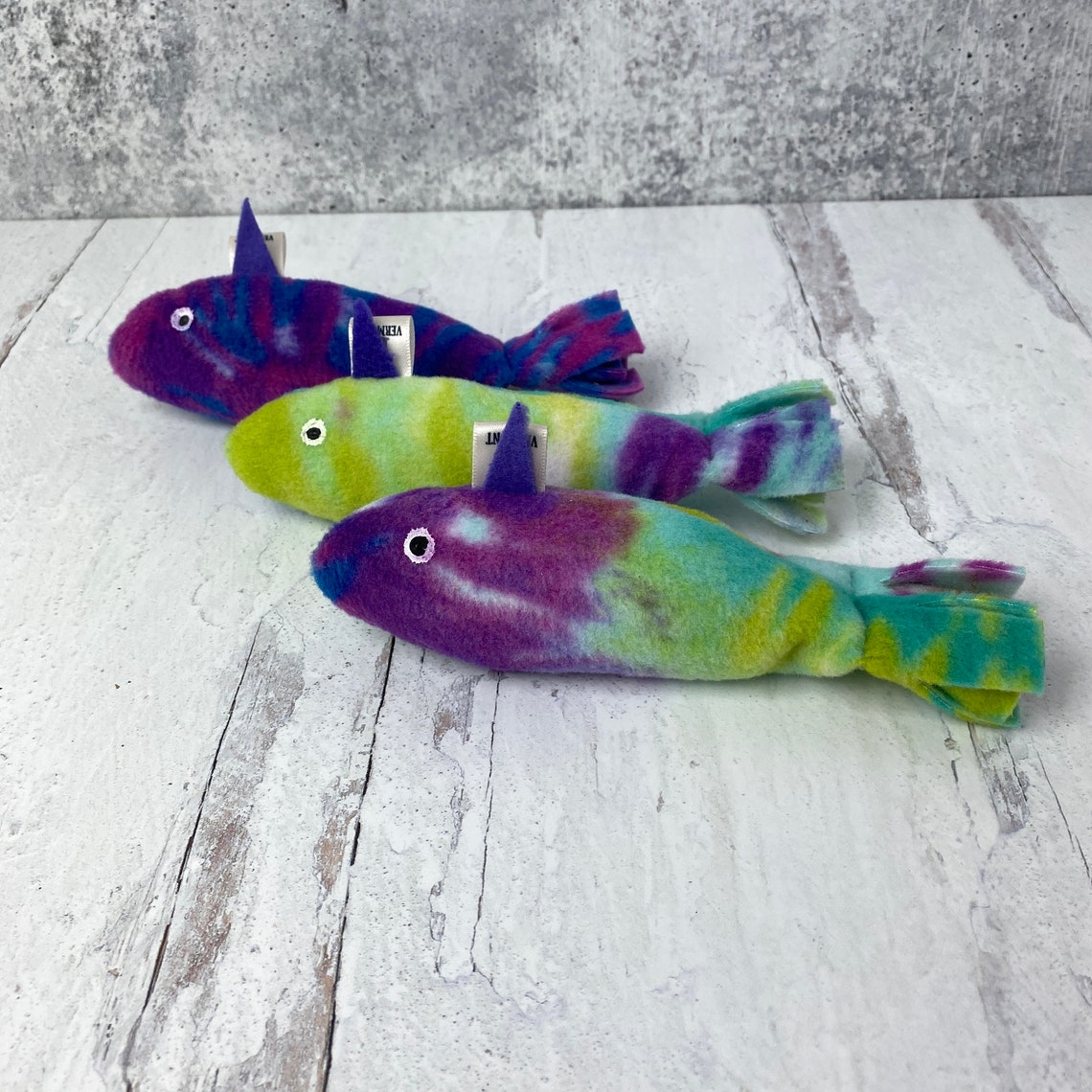 Fish Catnip Toy Jack the One Eyed Catfish Handmade Etsy