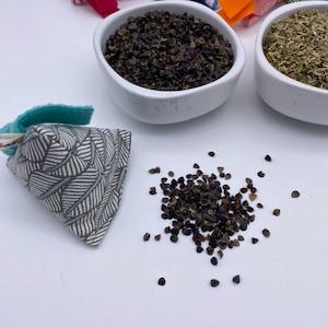 Cat Toy Kit Nip Tumble filled with Organic Herbal Blend B Happy and Buckwheat Husks made by Simply B Vermont image 10
