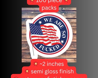 Anti-Trump We are so F’ed– Political Satire, Humor Pack