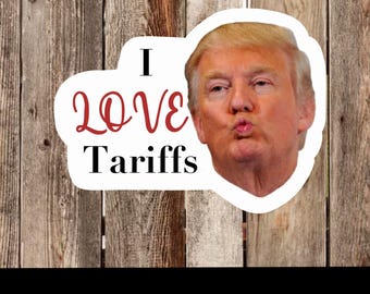 Paquete de pegatinas anti-Trump "Yo lo hice" – Vinilo resistente al agua