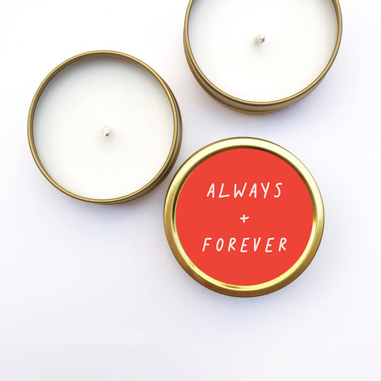 Always & Forever Valentines Candle Soy Candle Valentines Etsy Ireland
