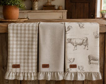 Homestead In The West Tea Towel Set