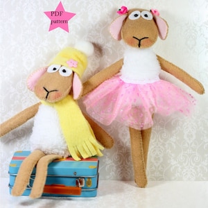 Lamb Sewing Pattern - PDF ePATTERN