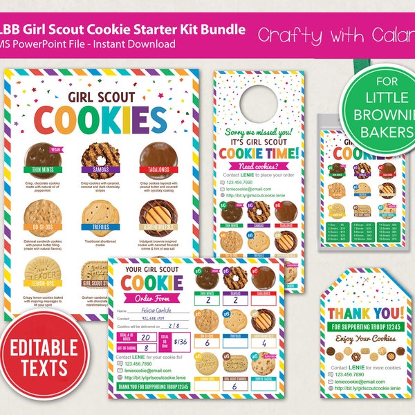 2023 Girl Scout Cookie Order Form - Etsy