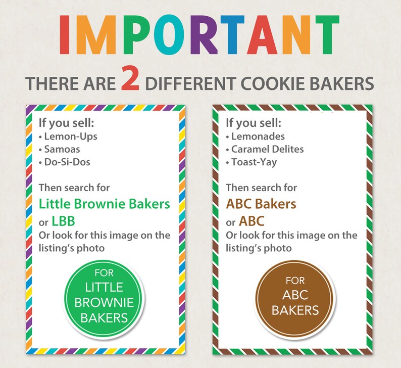 Girl Scout Cookie 2023 Order Form Template LBB Cookie Troop Etsy