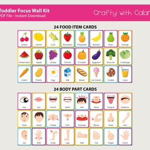 Toddler Focus Wall Template, Preschool Learning Wall, Classroom Circle ...