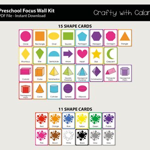 Preschool Focus Wall Template, Preschool Learning Wall, Classroom