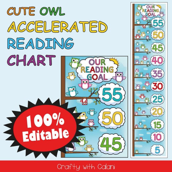 Reading Chart Template from i.etsystatic.com