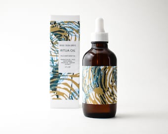 Aceite corporal con infusión de Palo Santo, maracuyá y aceite de argán, 4 oz