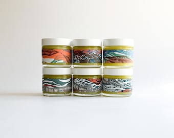 High Desert protective face balm with chaparral, agrimony, & evening primrose
