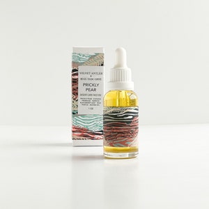 Prickly Pear Seed Face Oil Desert Skincare with evening primrose, jojoba, rosehip, milk thistle, echinacea