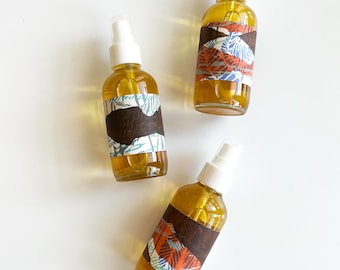 Rockrose Perfumed Body Oil, Ancient Resins, Precious Oils - 4 oz