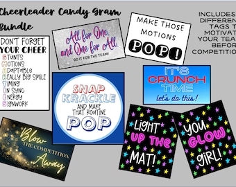 Cheer Team Candy Gramm Bundle
