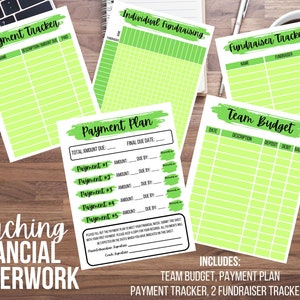 Pacchetto documenti finanziari per coaching - Verde