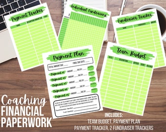 Coaching Finanzpapiere Bundle - Grün