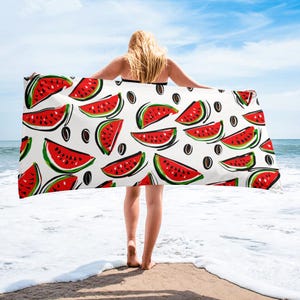 Watermelon Beach Towel