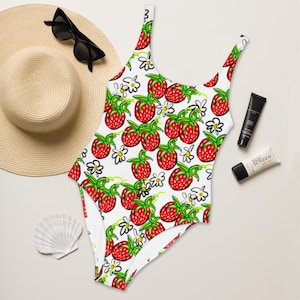 Strawberry Field One-Piece Swimsuit