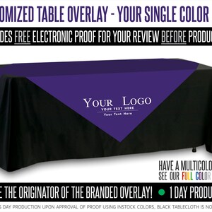 Your Logo Overlay - Single Solid Color Logo