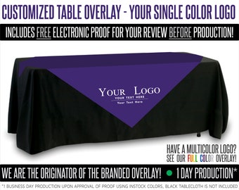 Your Logo Overlay - Single Solid Color Logo