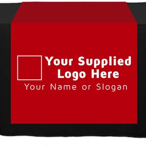30&quot; x 80&quot; Full Color Table Runner with Your Logo - 30&quot; x 80&quot;  - Any Color! - Includes Free Proof for Review!
