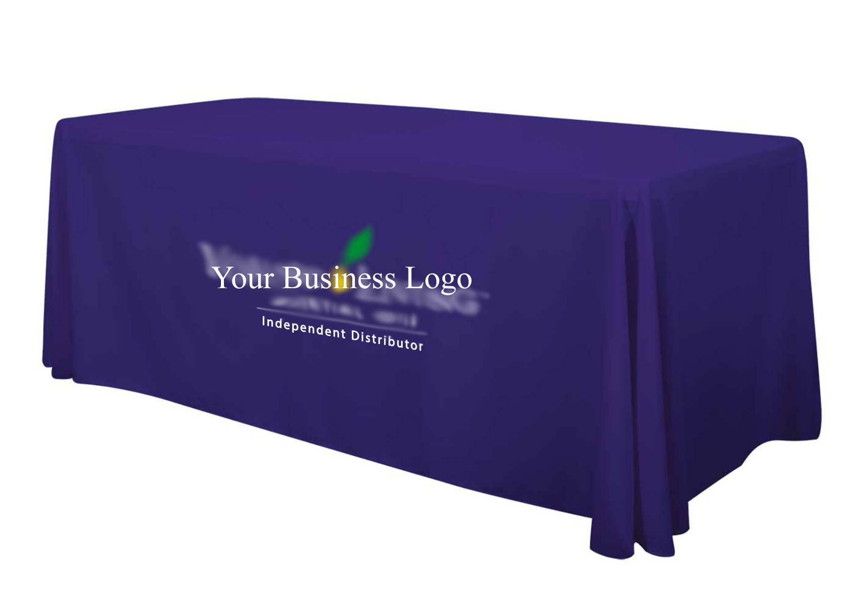 Your Logo Custom Tablecloth With Logo and Fabric Color Options Etsy