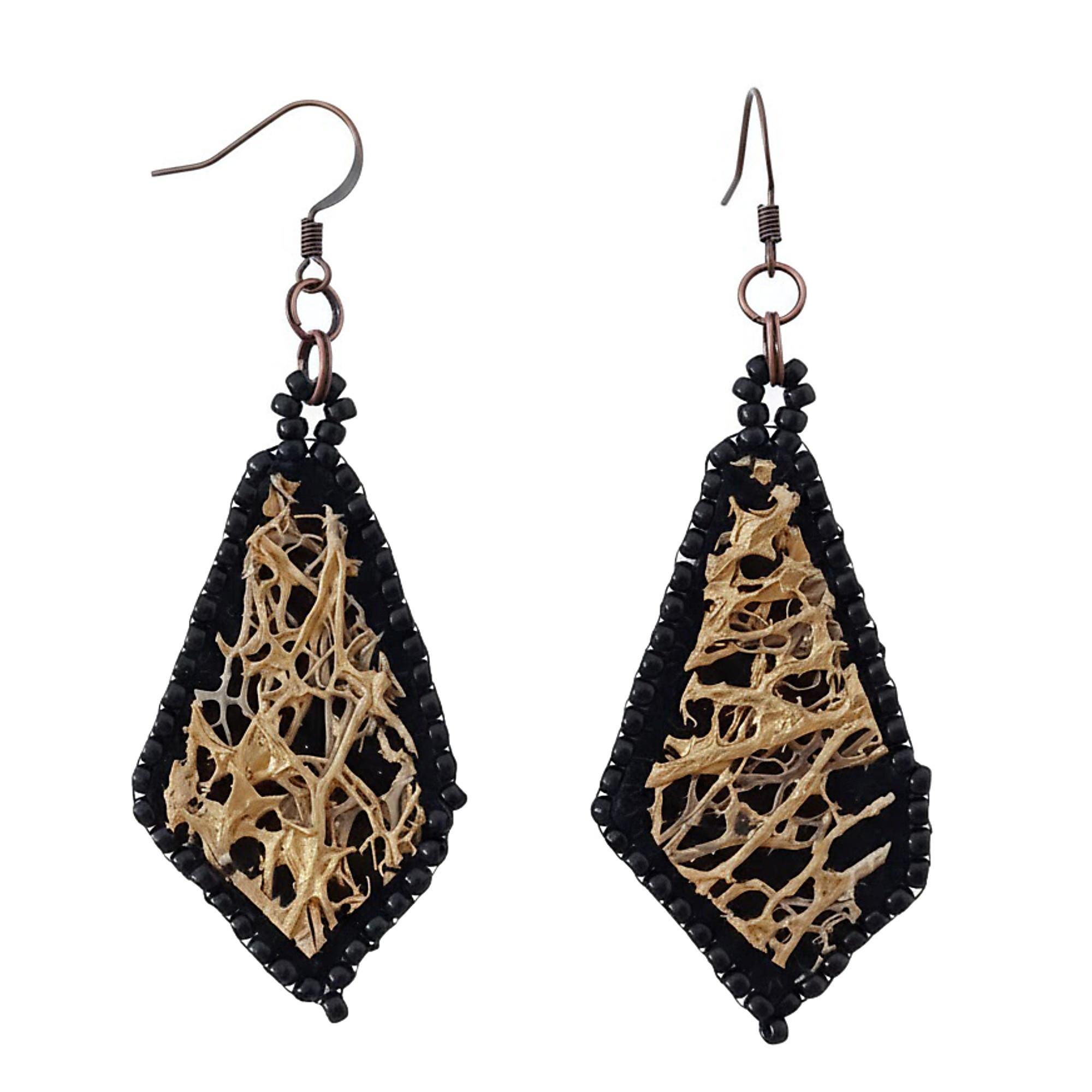 Orecchini Boho A Forma Di U Con Strass – Fatti A Mano In Lega Dorata – Per Donne E Ragazze