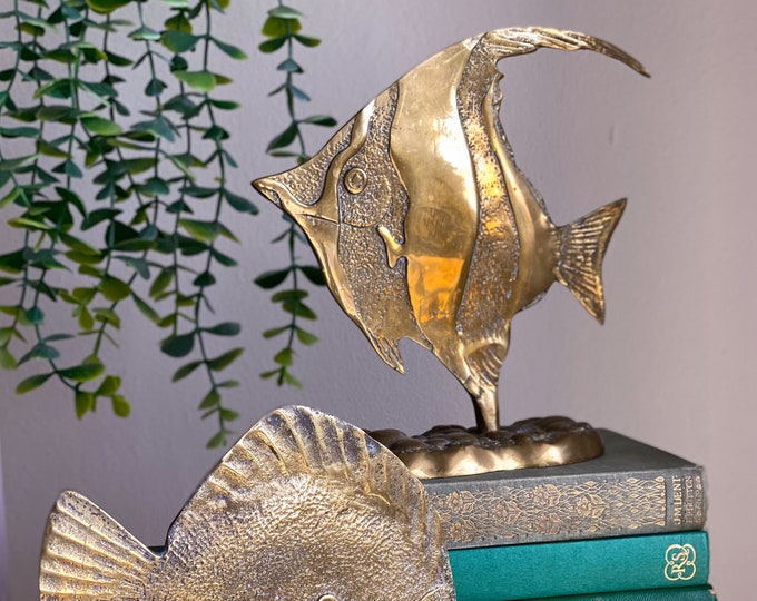 1970’s Brass Fish found by Willabird Designs Vintage Finds