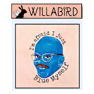 Arrested Development Tobias Funke Blue Myself Magnet by Willabird Designs Artist Amber Petersen