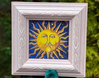 1990’s Sun Print by Mary Beth Zeitz found by Willabird Designs Vintage Finds