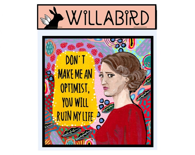 Fleabag Magnet by Willabird Designs Artist Amber Petersen