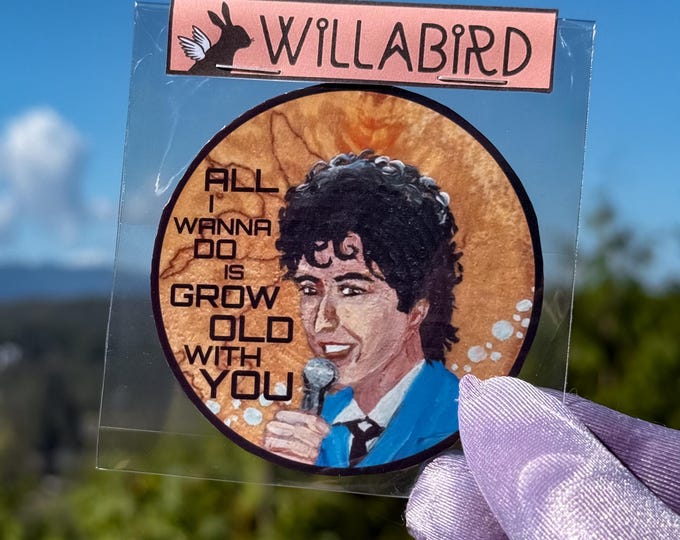 Wedding Singer Magnet, Adam Sandler Robbie Hart Art