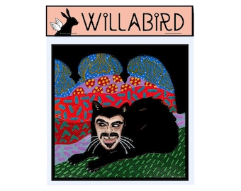 What We Do in the Shadows Magnet: Vladislav Vampire Cat Art