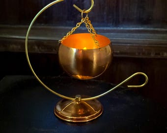 Vintage Coppercraft Guild Crescent Cauldron found by Willabird Designs Vintage Finds