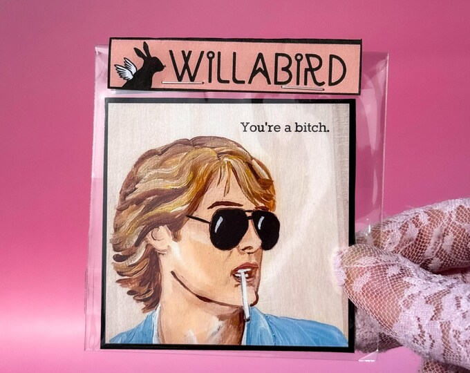Pretty in Pink Steff McKee Magnet, James Spader Art