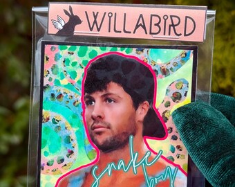 Rob Rausch Traitors Snake Boy Magnet by Willabird Designs