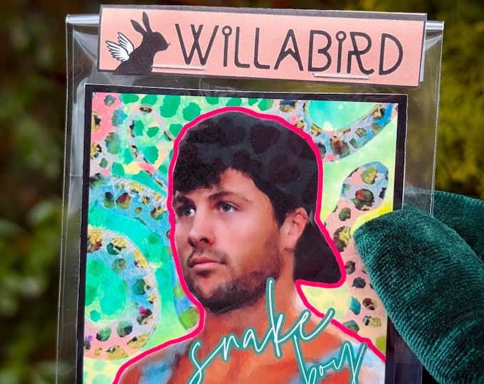 Rob Rausch Traitors Snake Boy Magnet by Willabird Designs