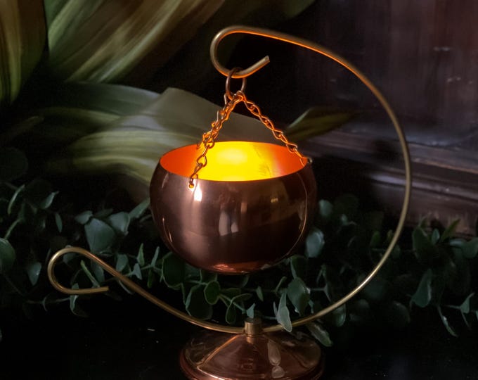 Vintage Coppercraft Guild Crescent Cauldron found by Willabird Designs Vintage Finds