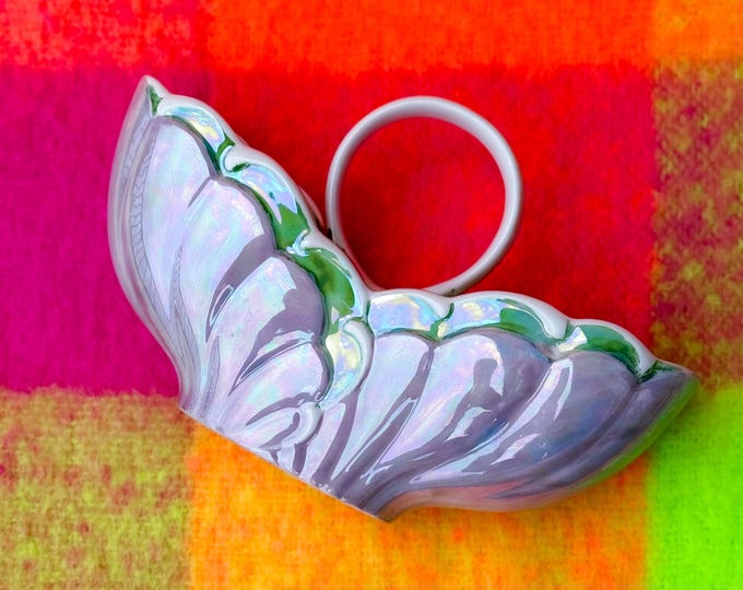 Gorgeous Vintage Lustreware Flower Vase found by Willabird Designs Vintage Finds
