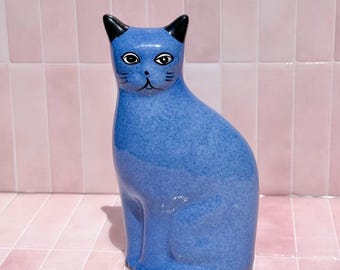 Vintage Calico Fine China Cat found by Willabird Designs Vintage Finds