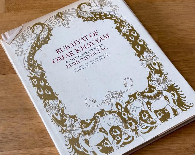The Rubaiyat of Omar Khayyam book found by Willabird Designs Vintage Finds