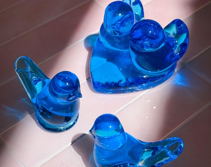 Vintage Bluebirds of Happiness found by Willabird Designs Vintage Finds