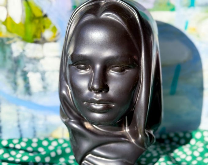 Mid Century Female Bust found by Willabird Designs Vintage Finds