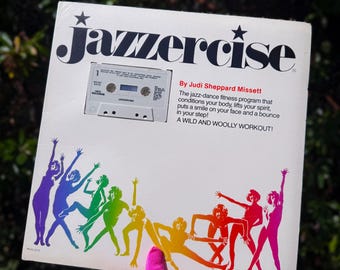 1981 MCA Records Jassercize gift pack by Judy Sheppard Missett, found by Willabird Designs Vintage Finds