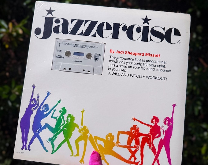 1981 MCA Records Jassercize gift pack by Judy Sheppard Missett, found by Willabird Designs Vintage Finds
