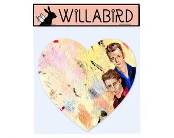 Dylan vs Brandon 4Ever Magnet, Beverly Hills 90210 Art