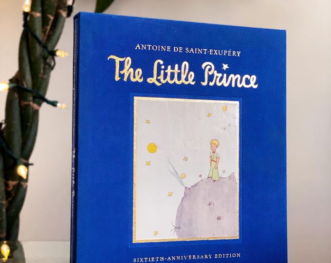 The Little Prince 2003 60th Anniversary Edition Book found by Willabird Designs Vintage Finds