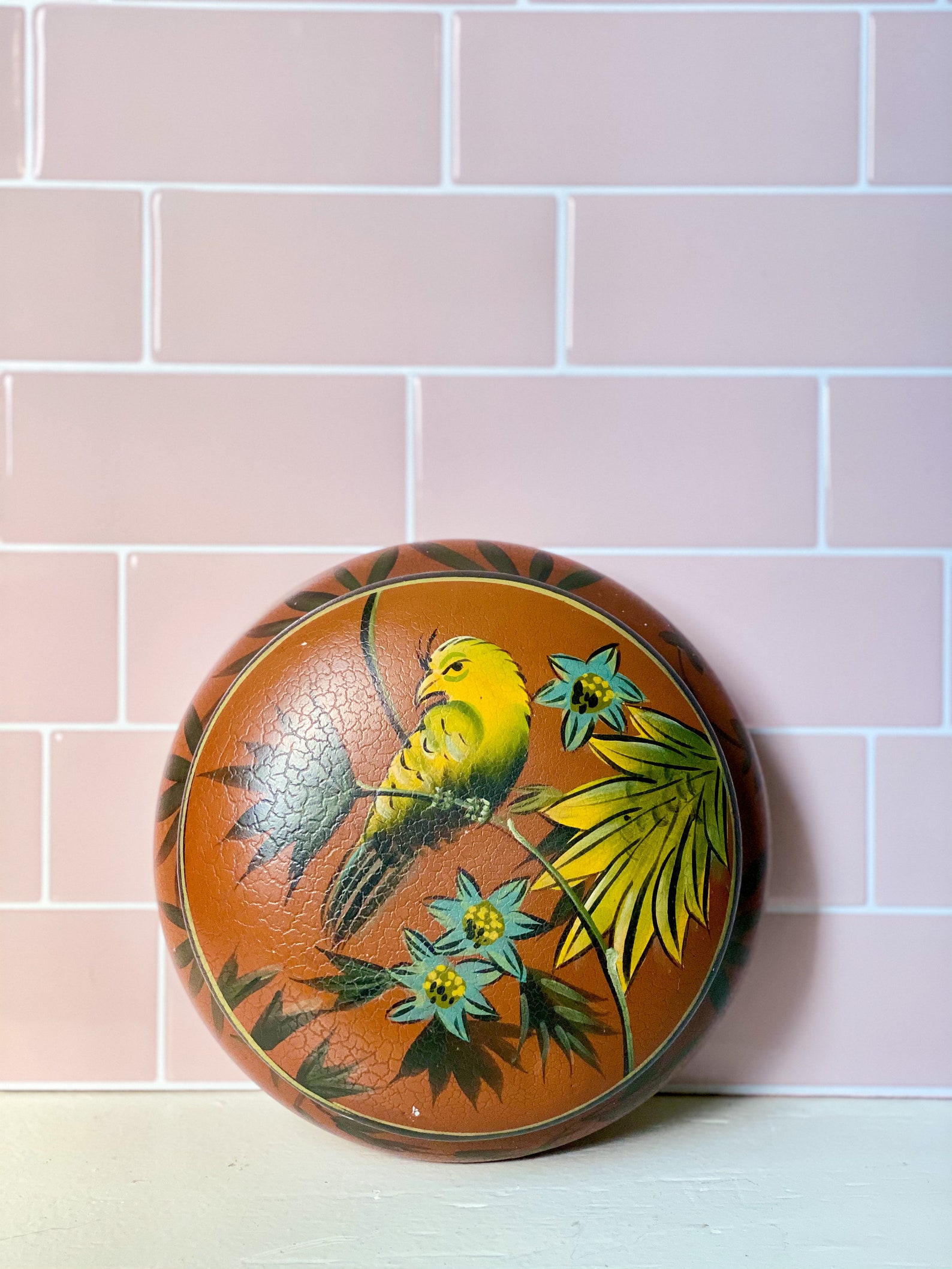 Ceramic Bird Box encontrado por Willabird Designs Vintage Etsy